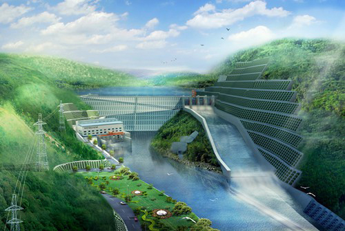 东风老挝南塔河1号水电站项目